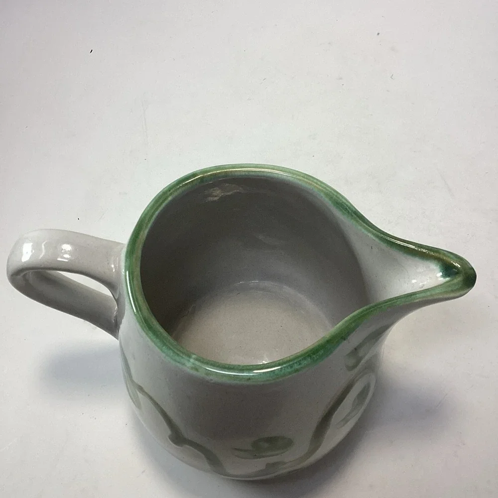 Louisville Stoneware Pottery Pitcher Jug HARVEST Grapes Pattern Vintage